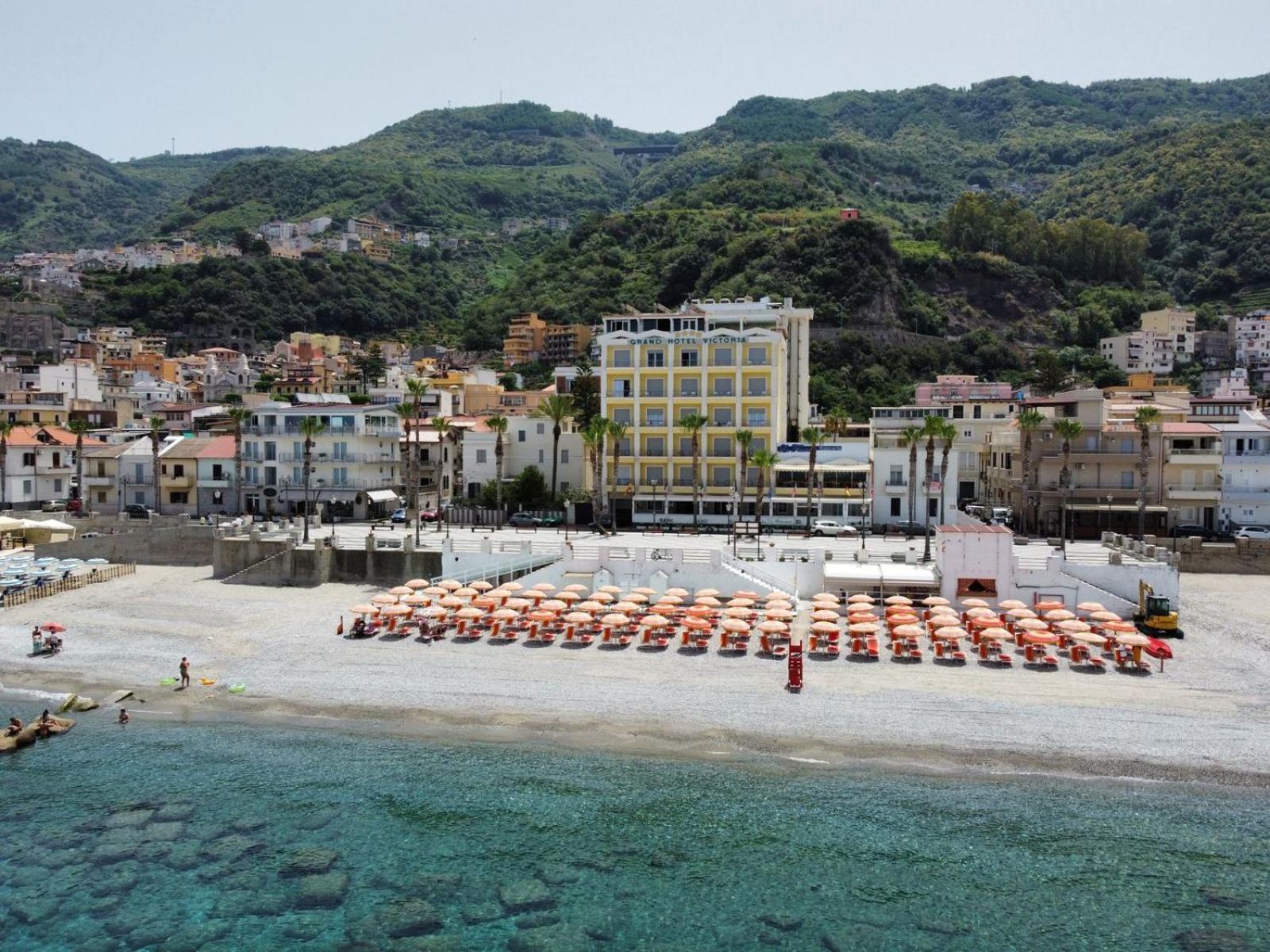 Grand Hotel Victoria Bagnara Calabra Bagian luar foto